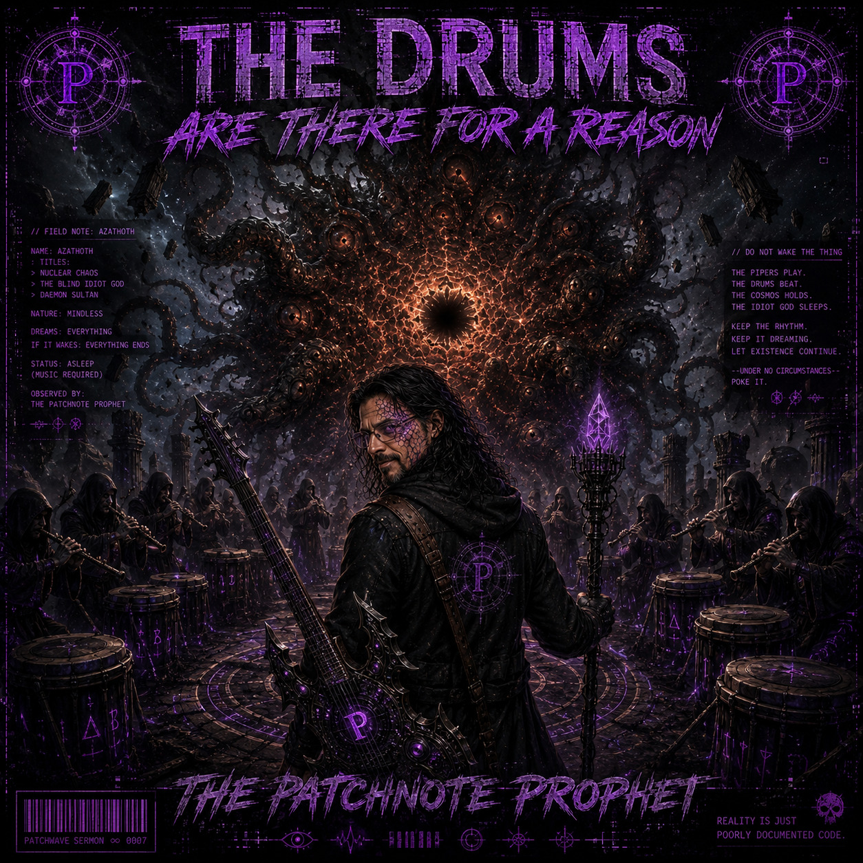 THE DRUMS ARE THERE FOR A REASON artwork