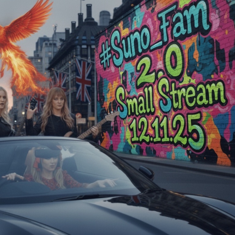 Image for  #Suno_Fam 2.0 Small Stream 12.11.25