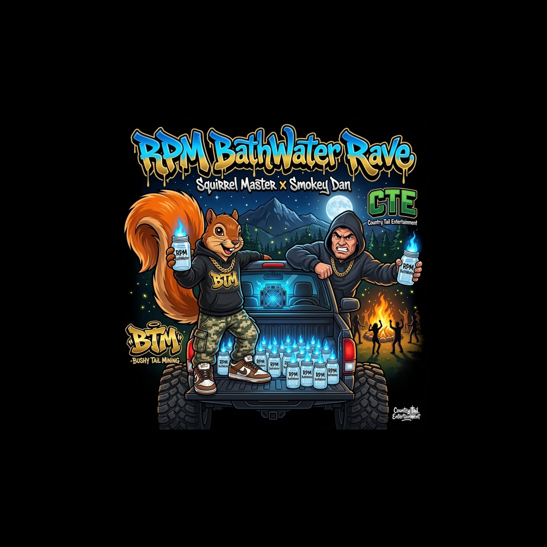 RPM BathWater Rave (Squirrel Master x Smokey Dan) artwork