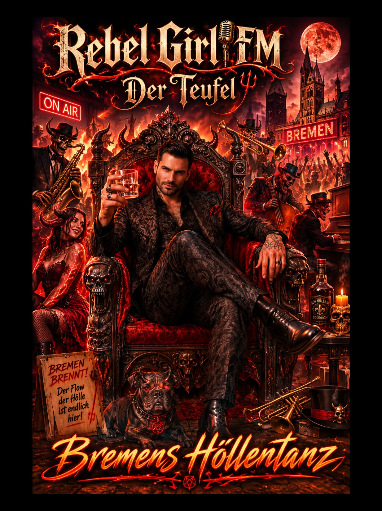 Rebel Girl FM - Bremens Höllentanz artwork