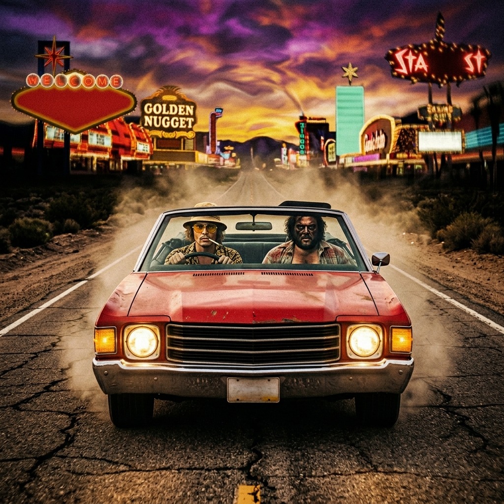 Fear and Loathing in Las Vegas artwork