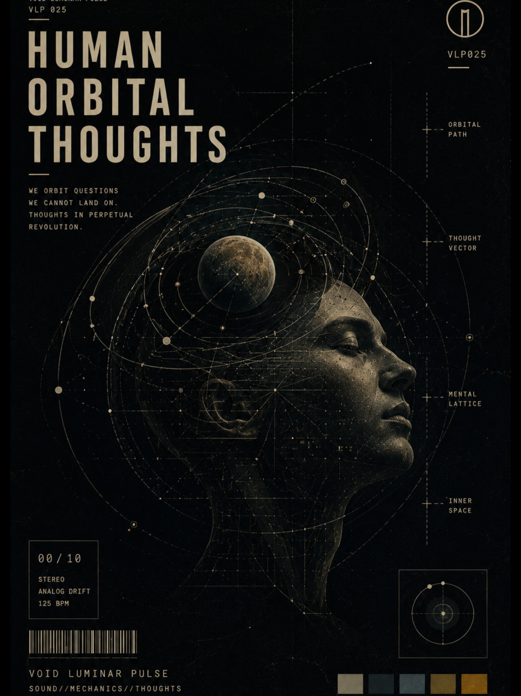 human orbital thoughts artwork