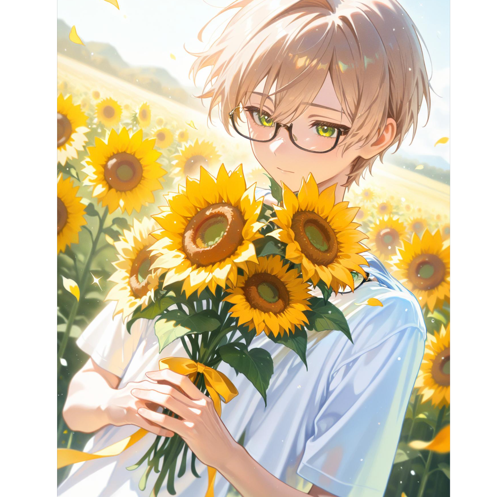 ひまわりの雨～sideR～ artwork