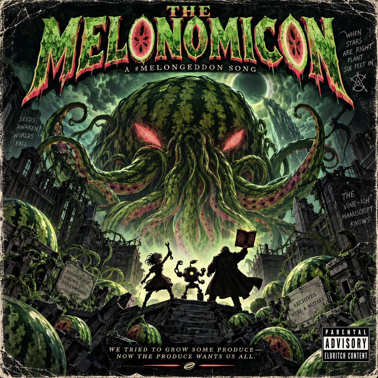 The Return of the Melonomicon artwork