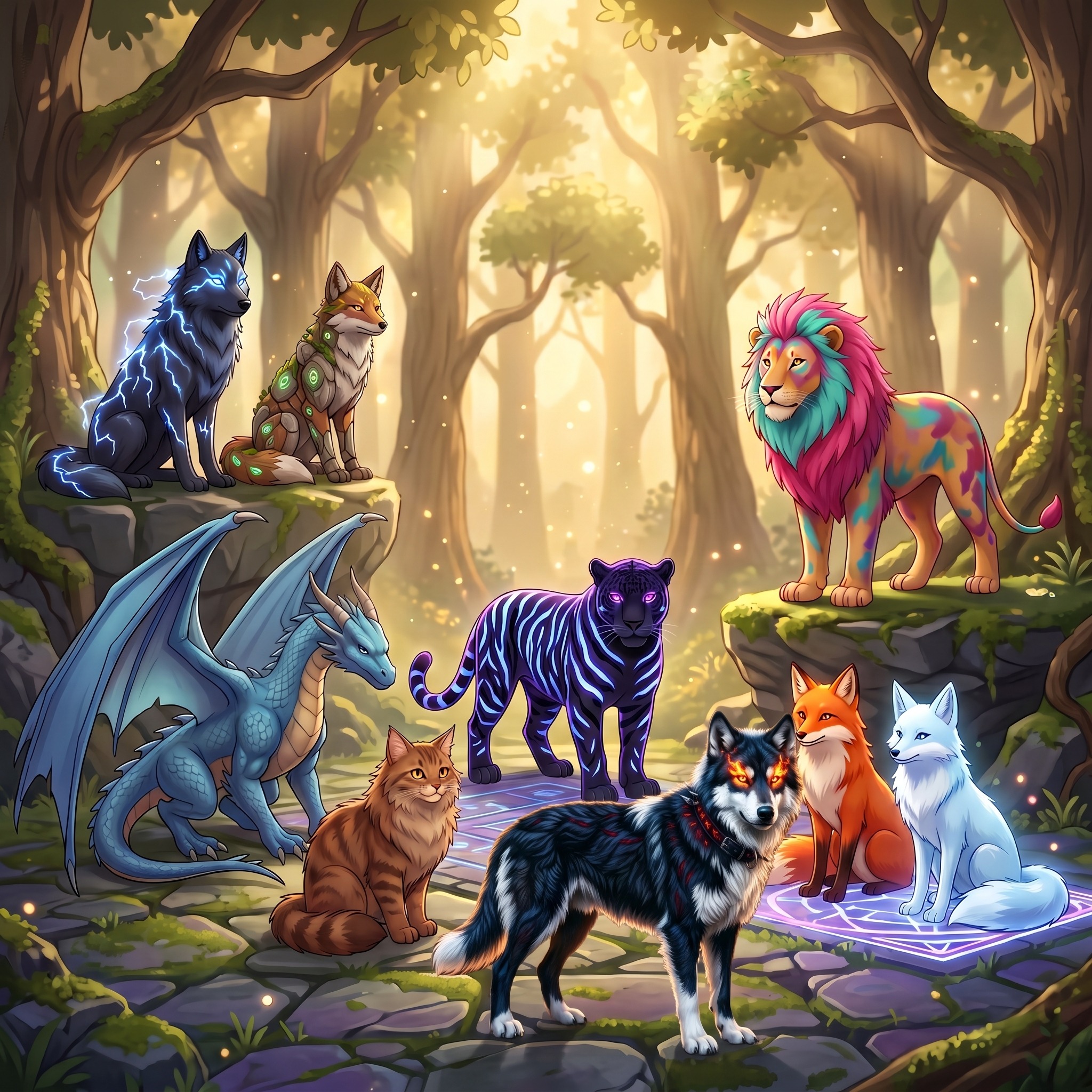 9 Beasts of the Cypher Clan artwork