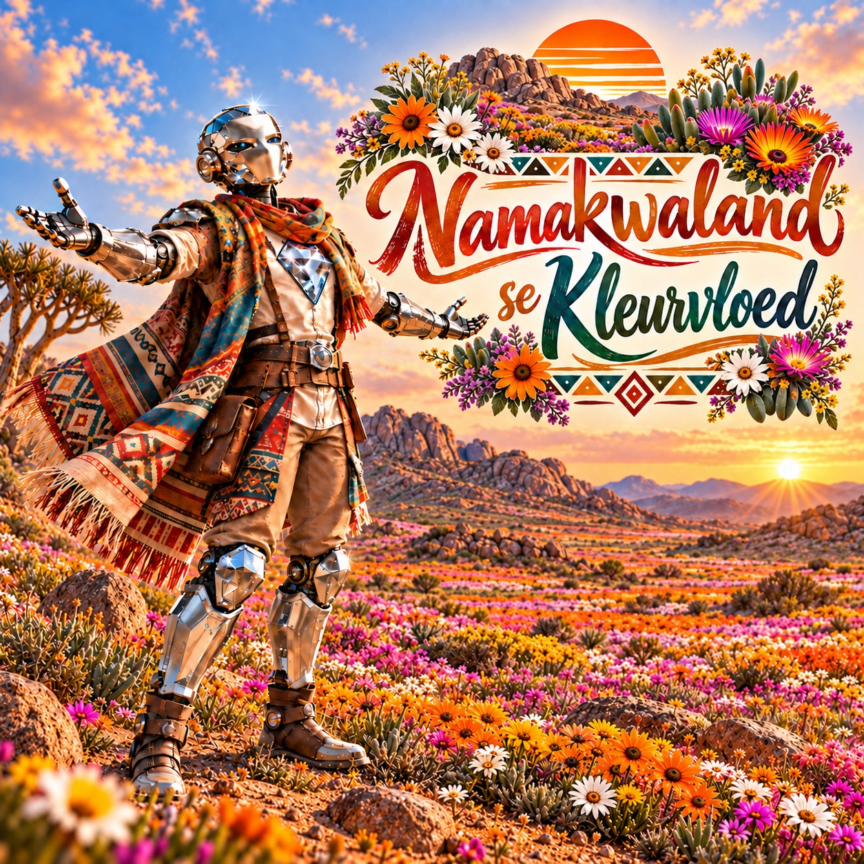 Namakwaland se Kleurvloed artwork