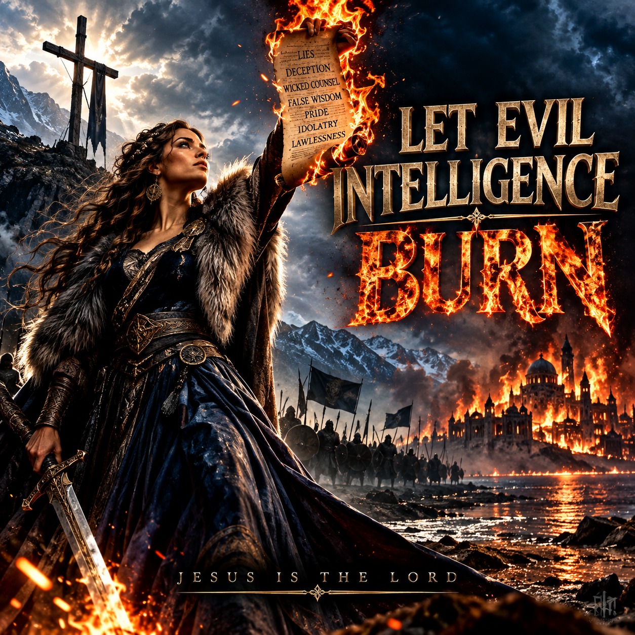 Let Evil Intelligence Burn artwork