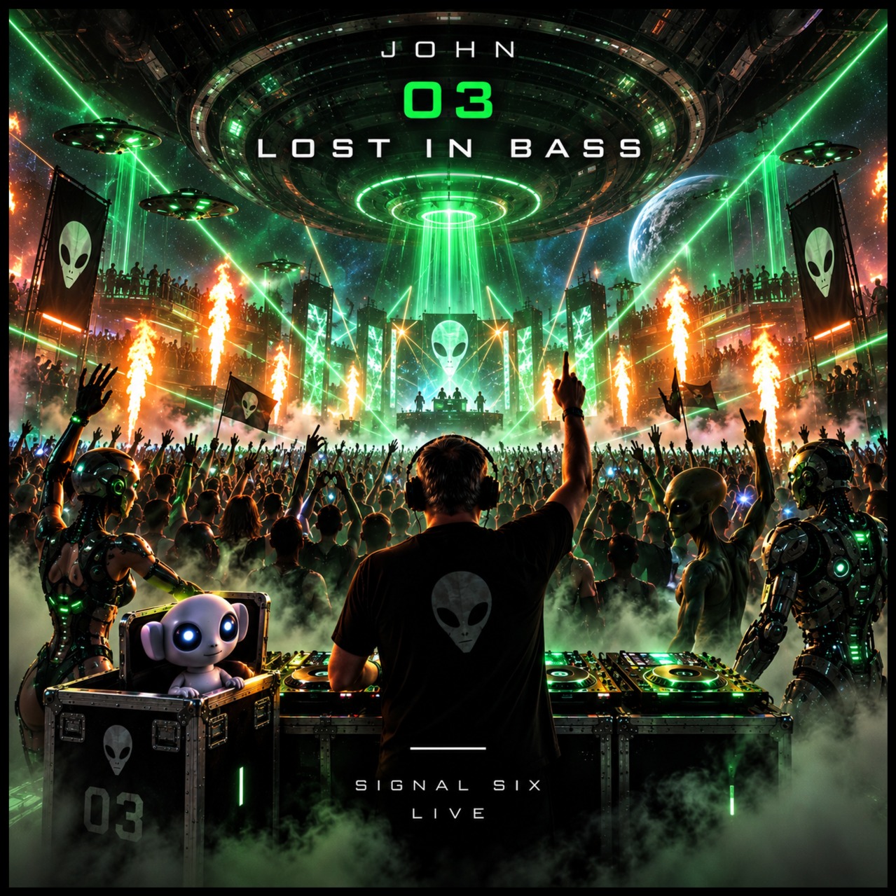 John Pulzer Lost in Bass Event Remix artwork