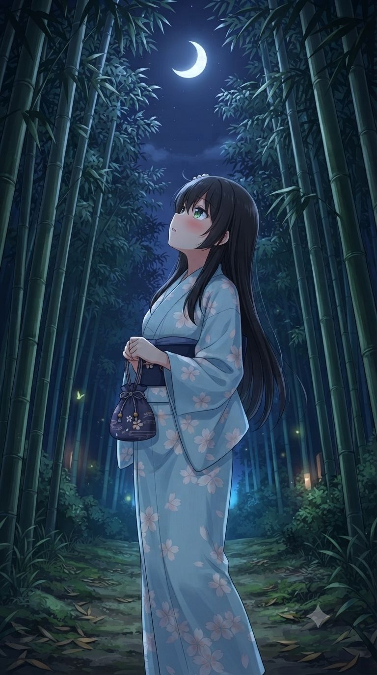 【ネコにゃーシリーズ】月下美人、恋路のしずく その1（yy電波ですか？イメージ） artwork