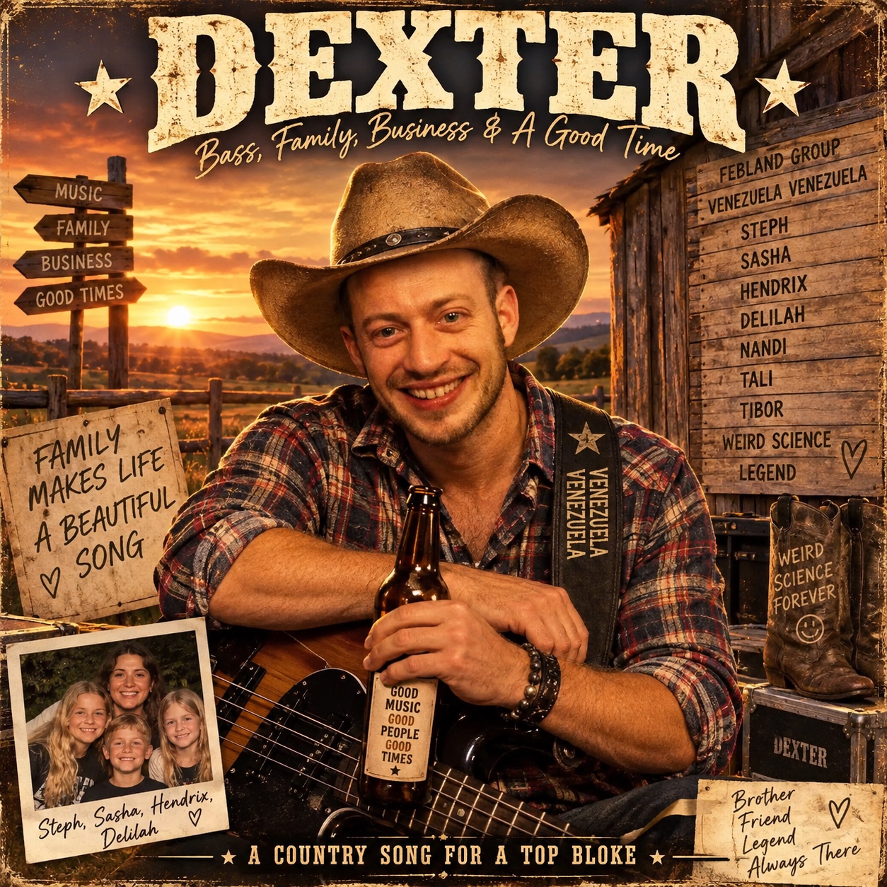 Dexter, Turn It Up Higher artwork
