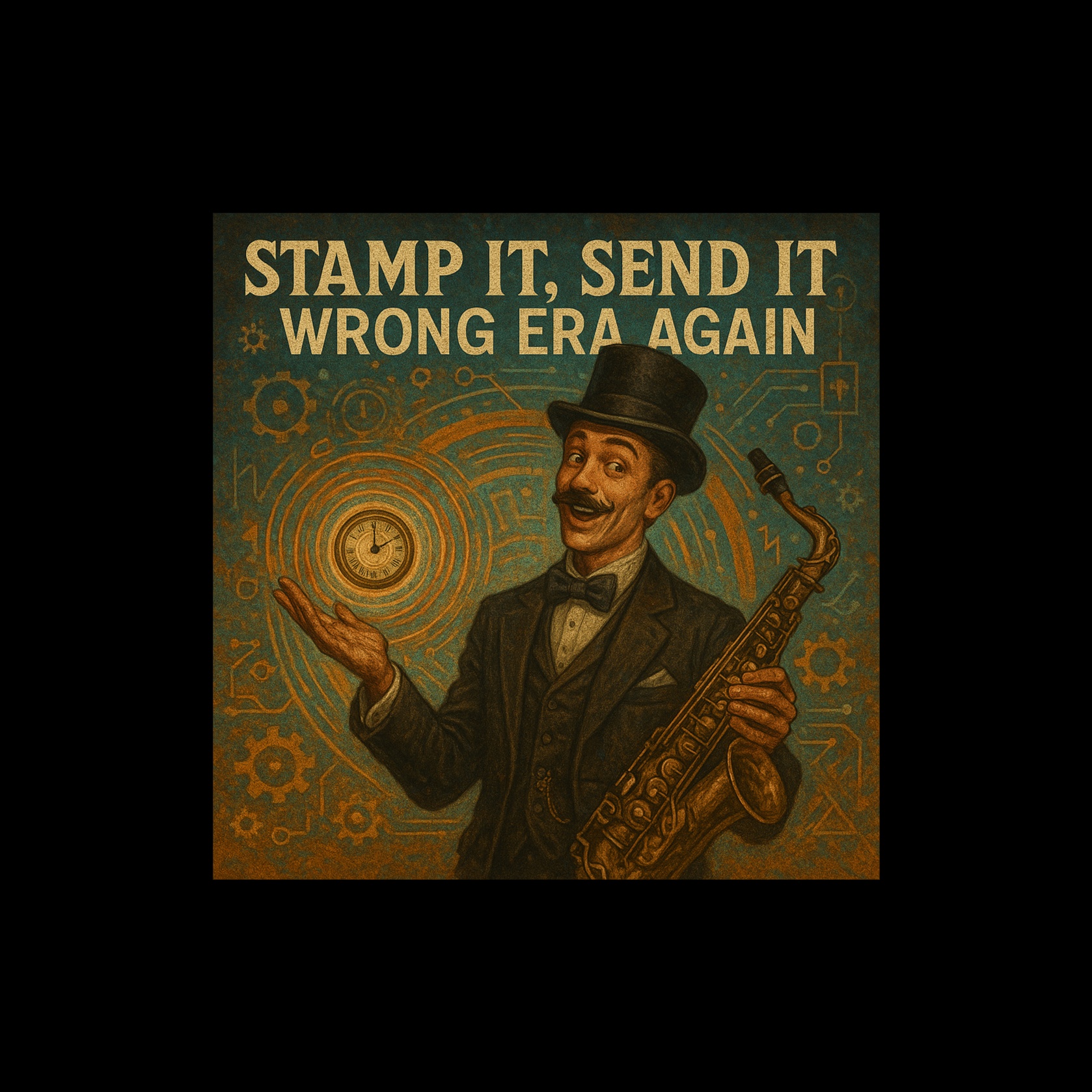 Image for  Stamp It, Send It, Wrong Era Again