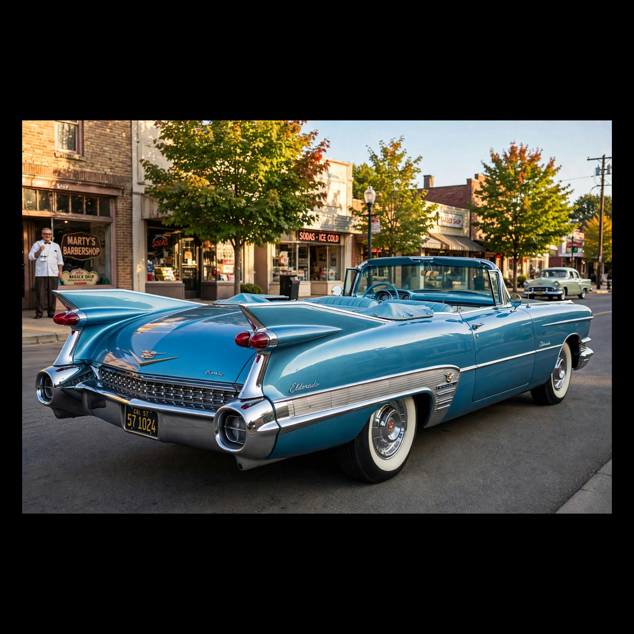 My Cadillac Eldorado - SLOW AMER. ROCKABILLY - by MARTY artwork