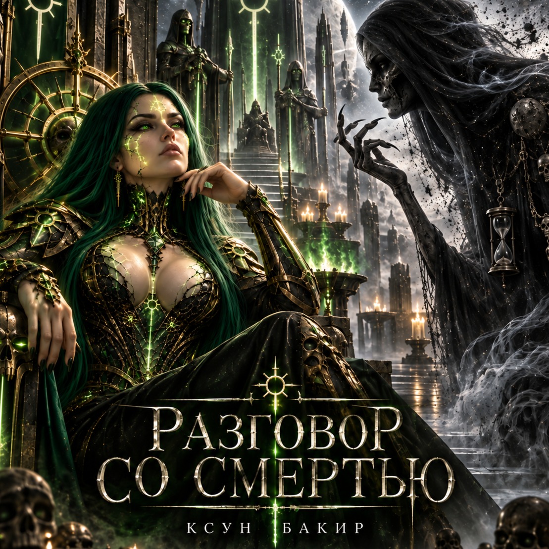 WH 40k. Ксун Бакир. Разговор со смертью artwork