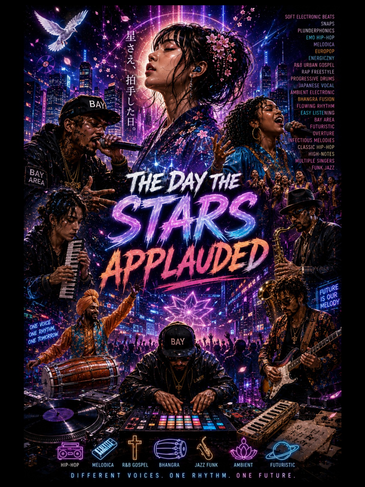 THE DAY THE STARS APPLAUDED artwork