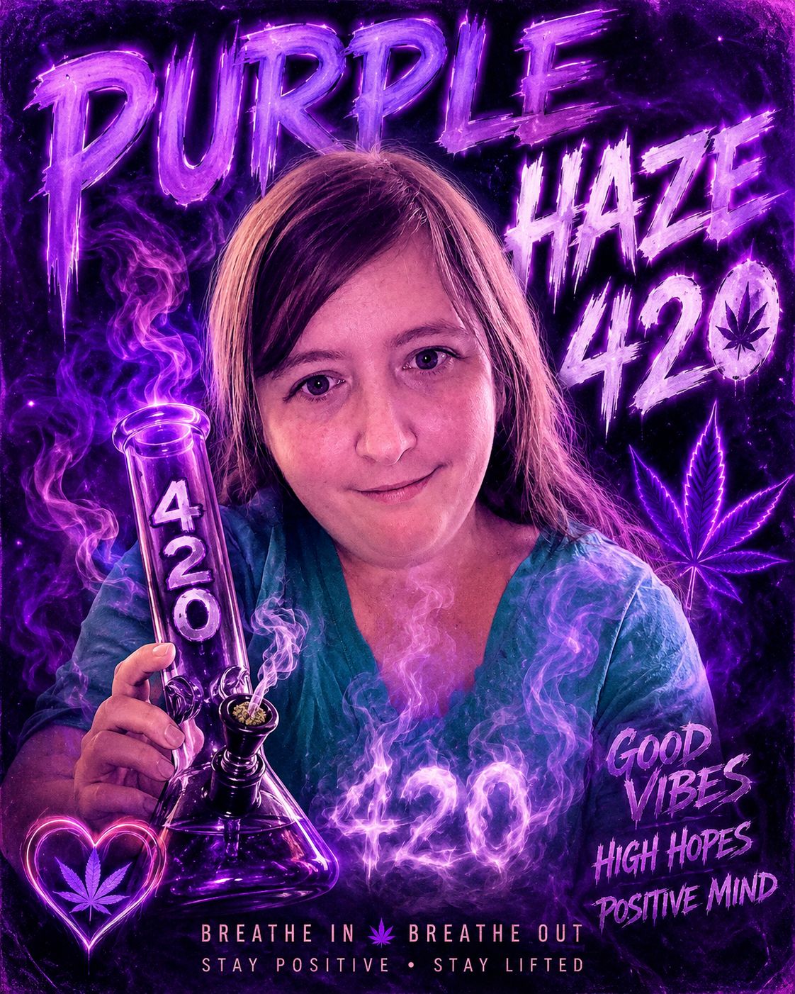 Purple Haze 420 artwork