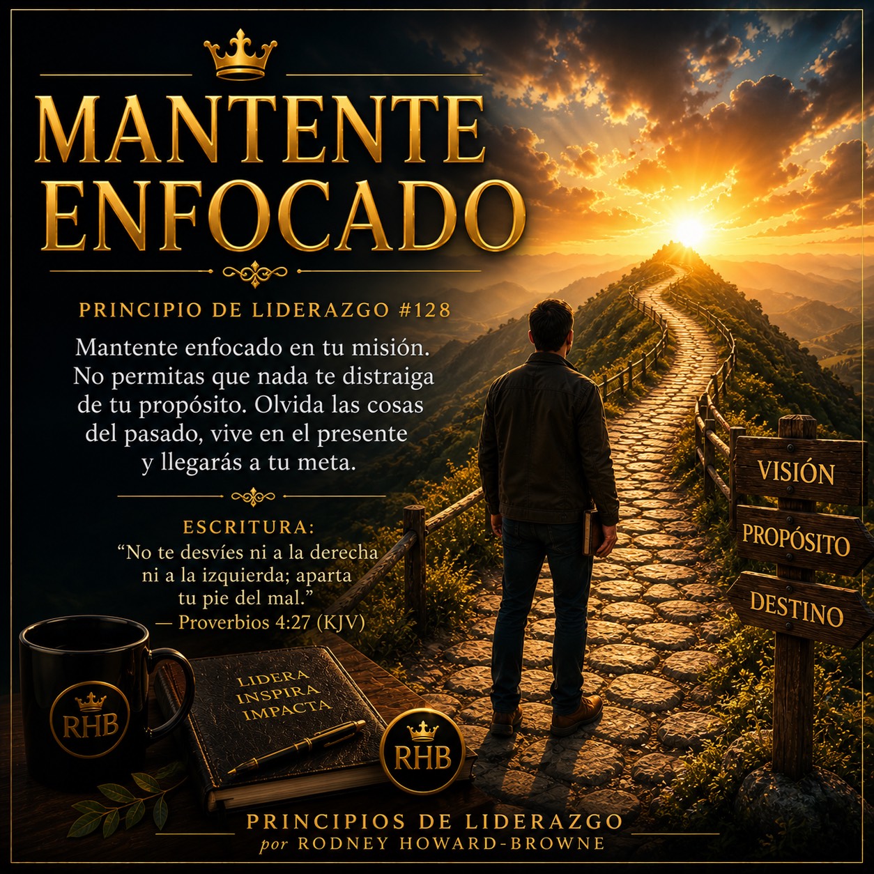Mantente Enfocado artwork