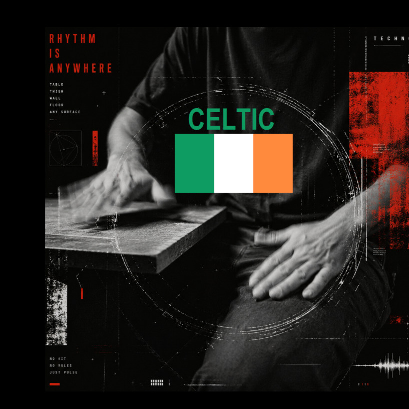 Techno no. 8 - Celtic Industrial artwork