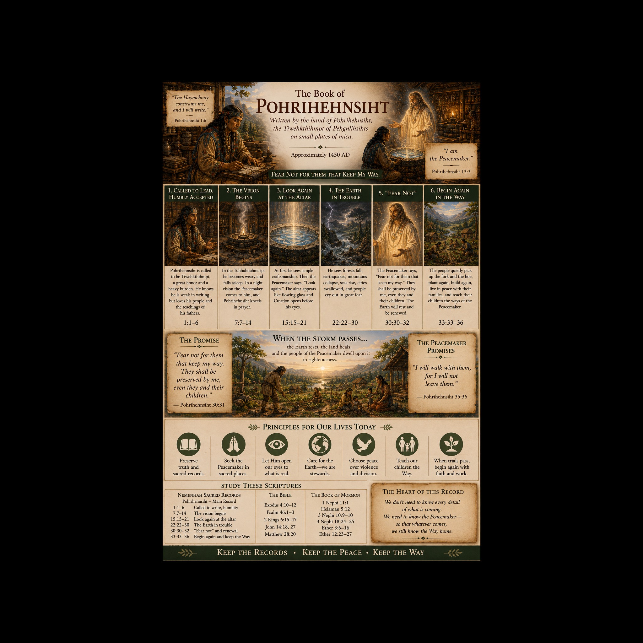 the Book of Pohrihehnsiht.. artwork