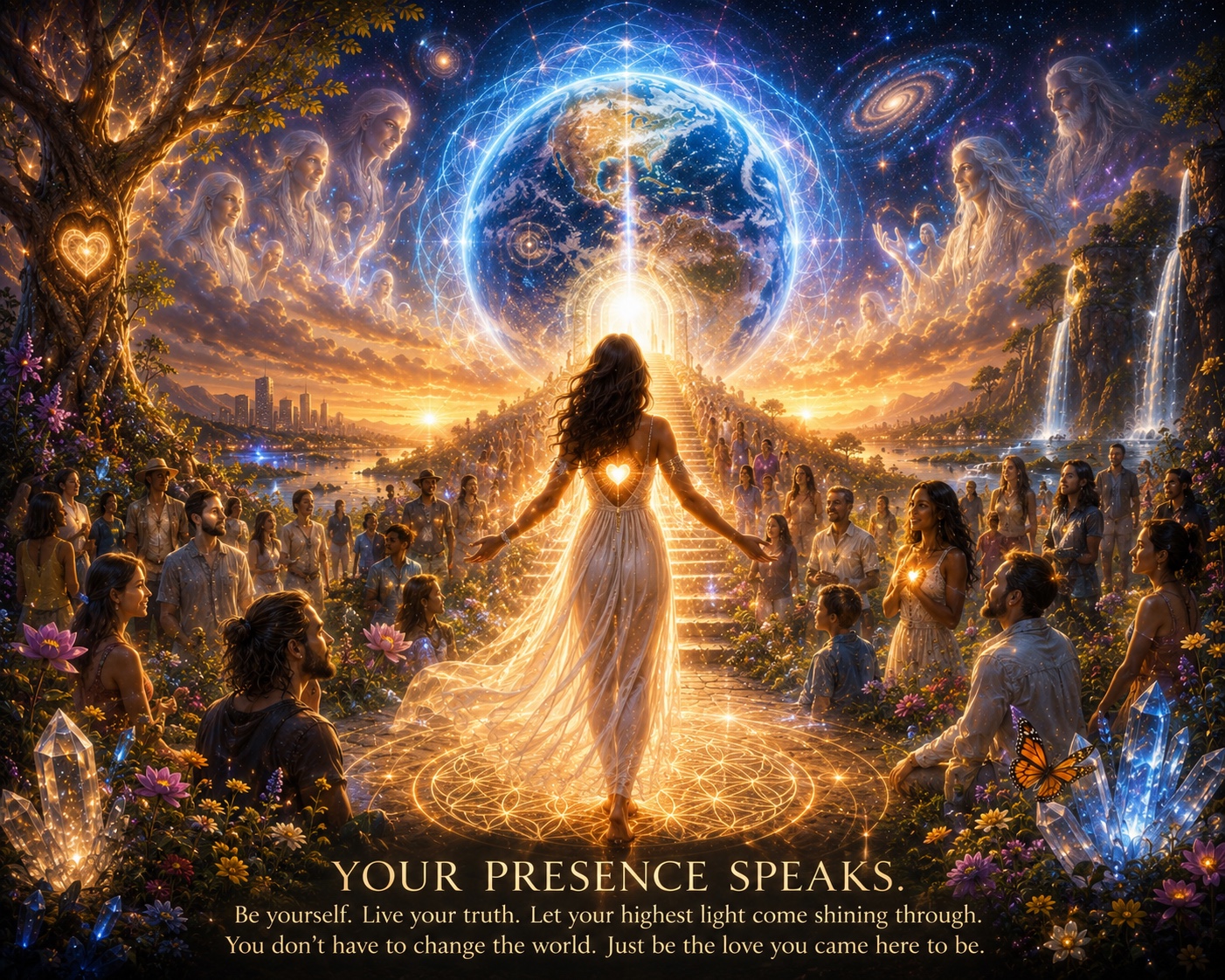 YOUR PRESENCE SPEAKS 2.0 artwork