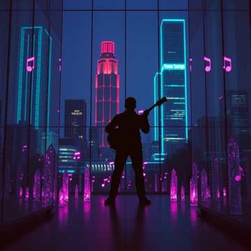 Image for glass house littered with stone