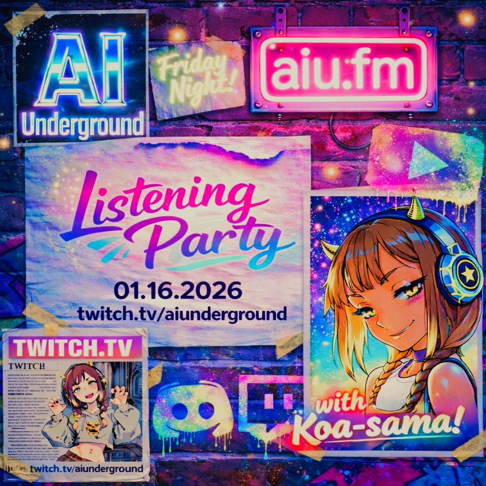 Image for AI Underground Listening Party 01.16.26 