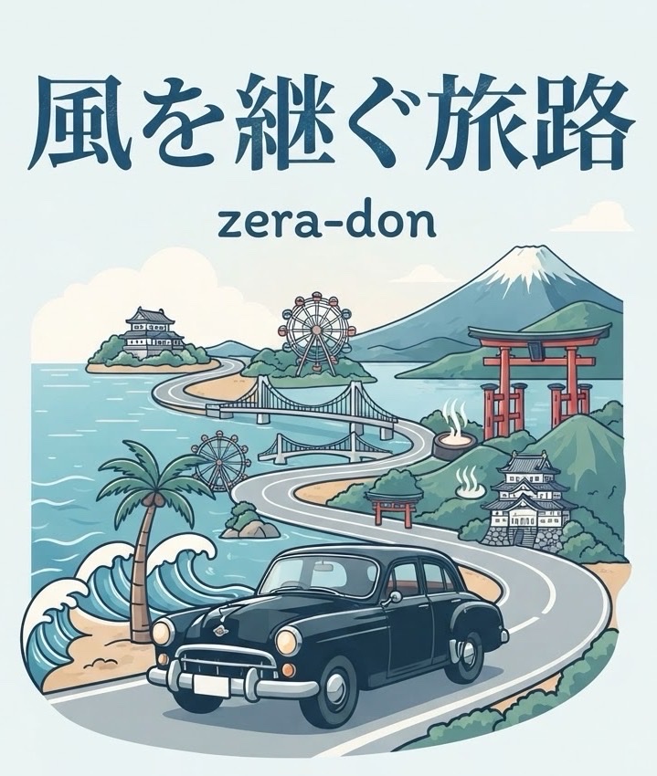 風を継ぐ旅路 —— 逗子から箱根へ artwork