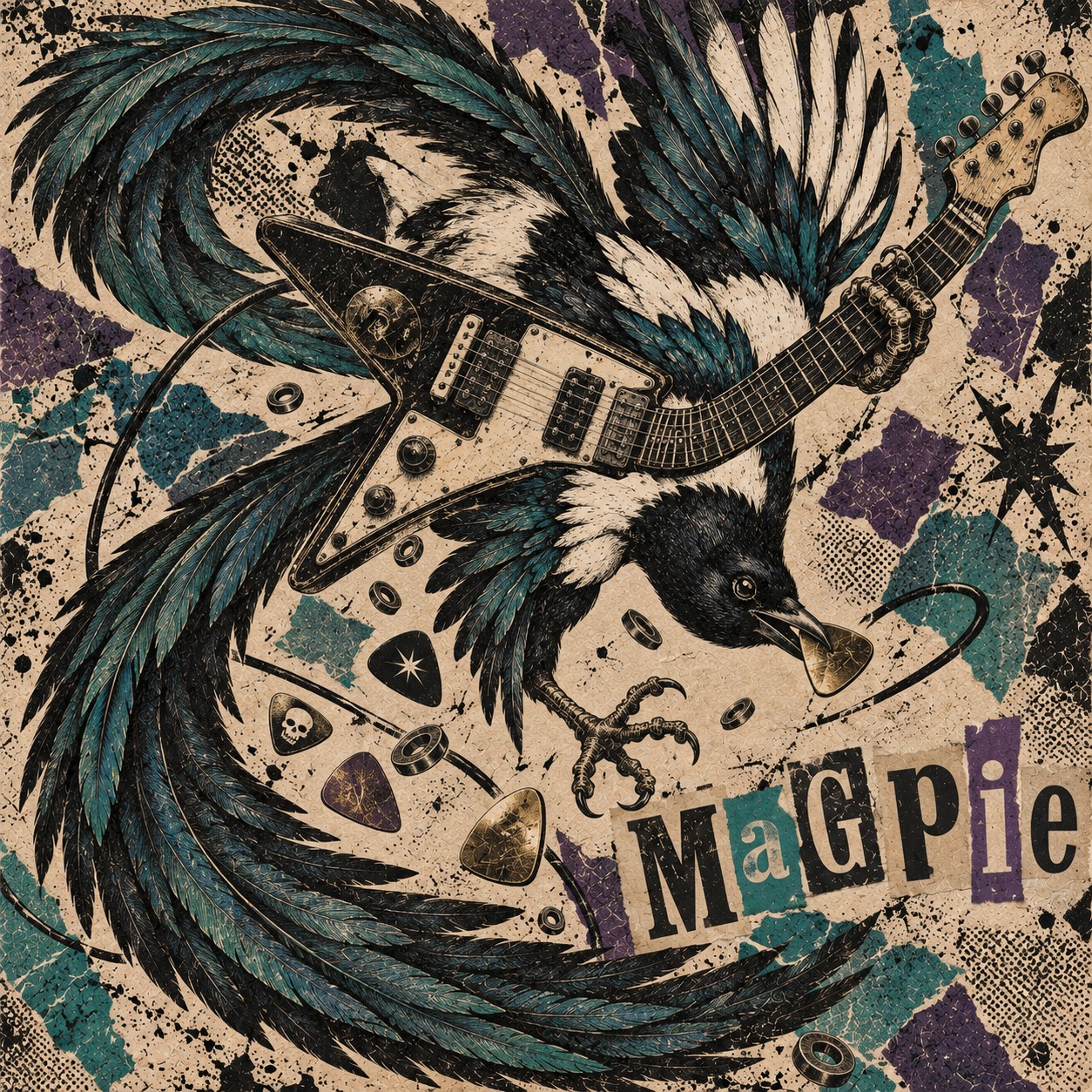 Magpie artwork