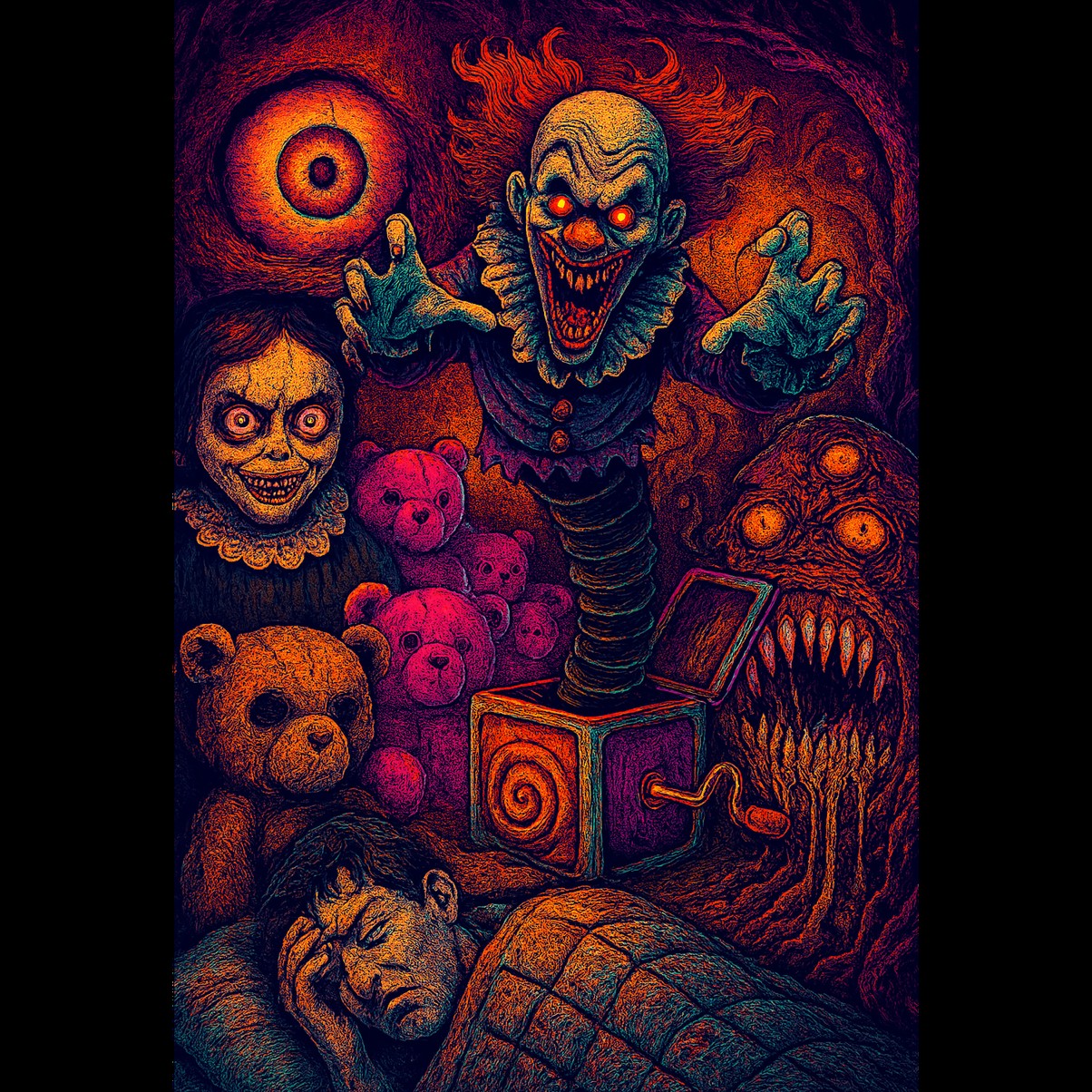 Horrors from My Dreams - Growly Alternative Rock v1 artwork
