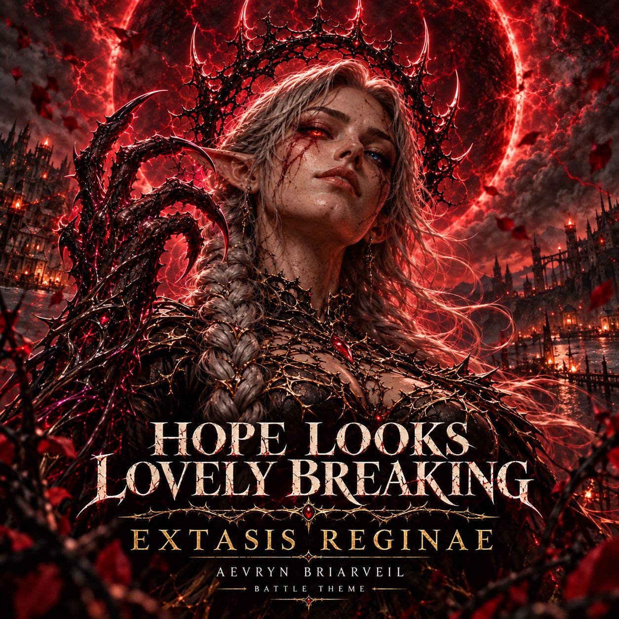 Hope Looks Lovely Breaking - Extasis Reginae artwork