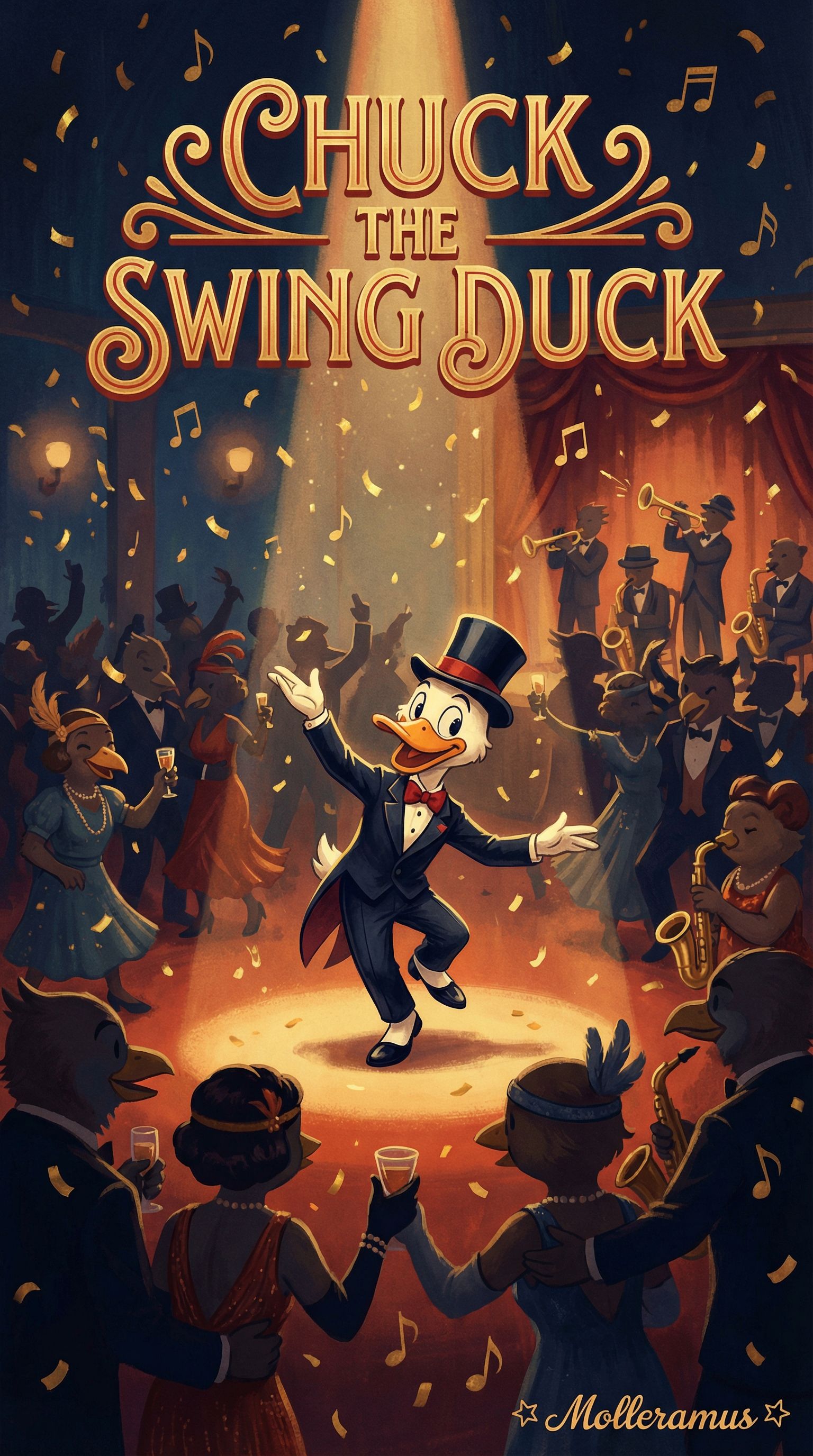 Chuck The Swing Duck artwork