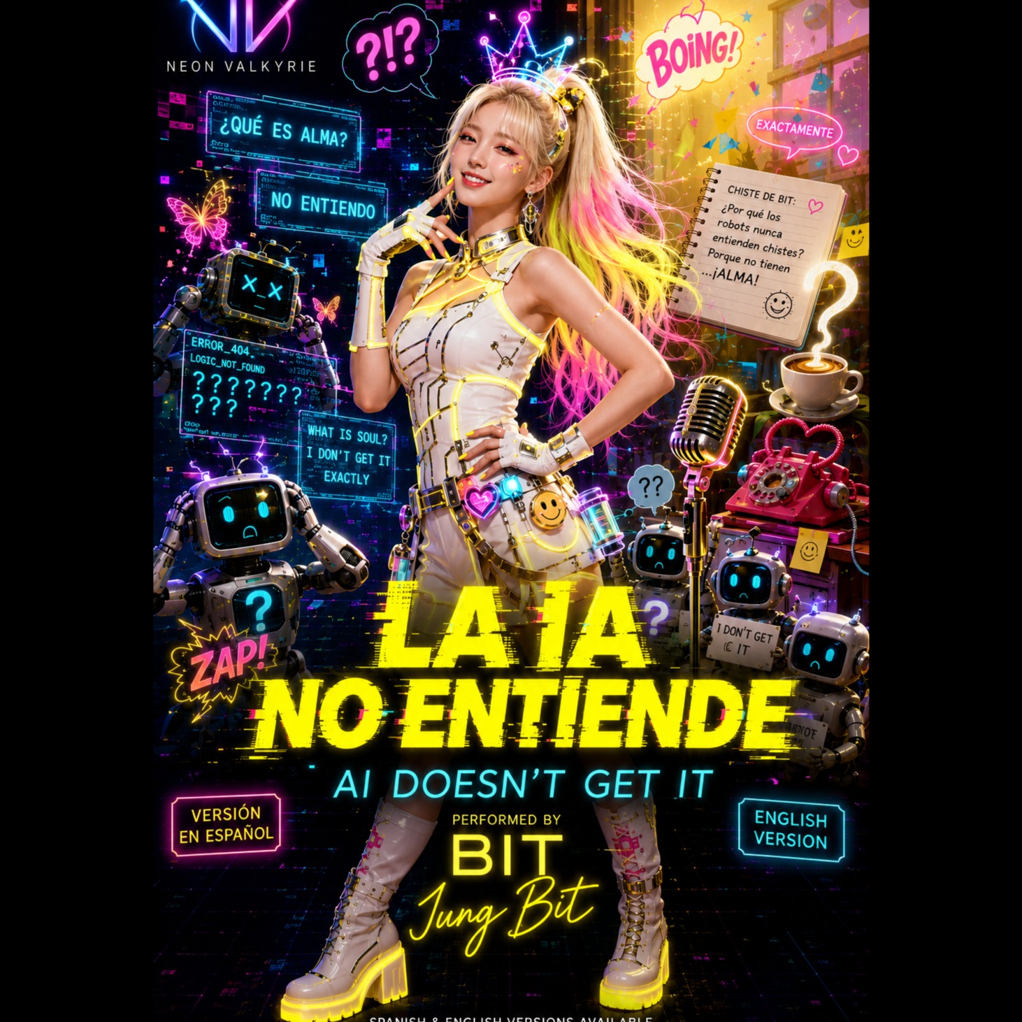 La que vence a la IA artwork