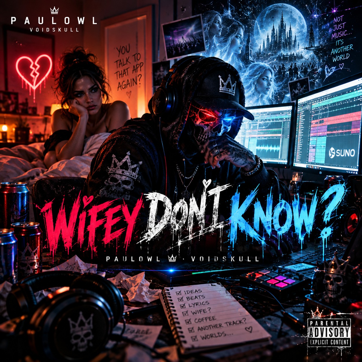 WIFEY DON'T KNOW? // FT. PAUL0WL artwork