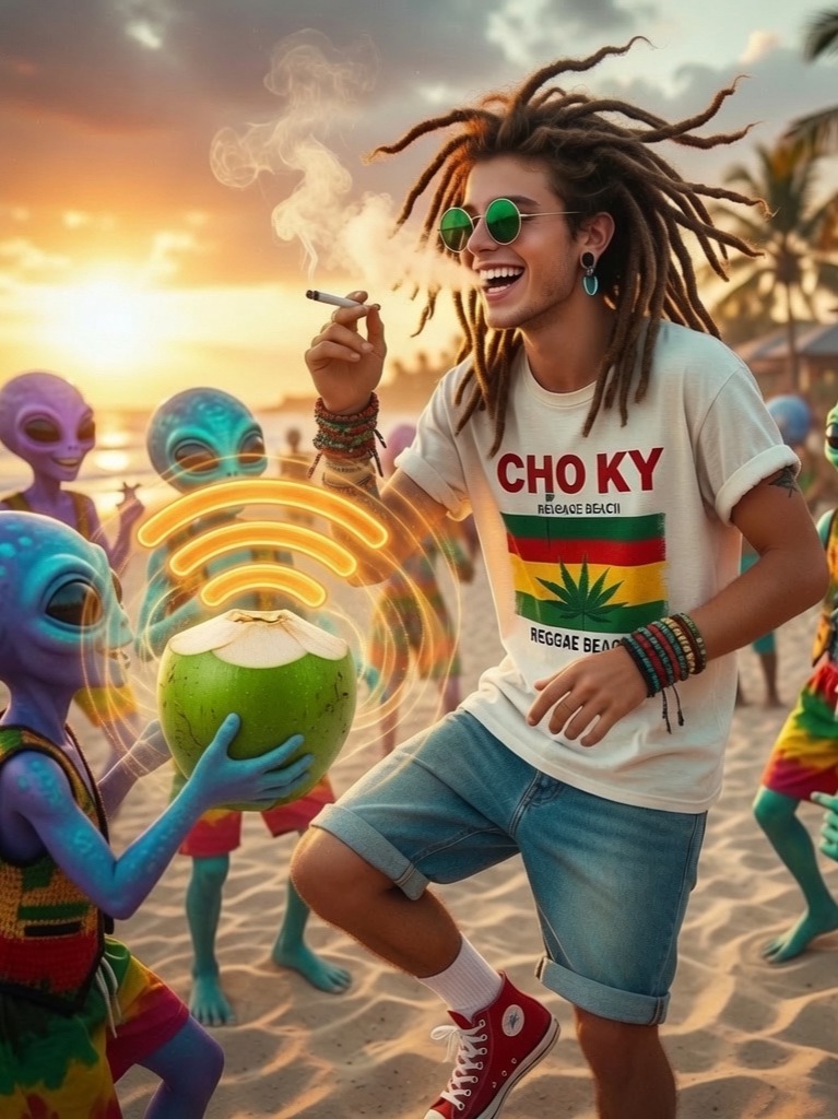 Coconut Wi-Fi on Planet Paradise artwork