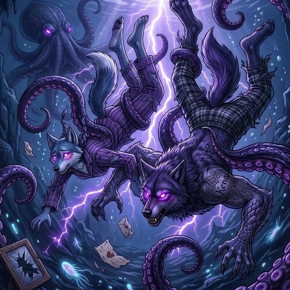 The Great Descent [A Prelude to the light] K&K artwork