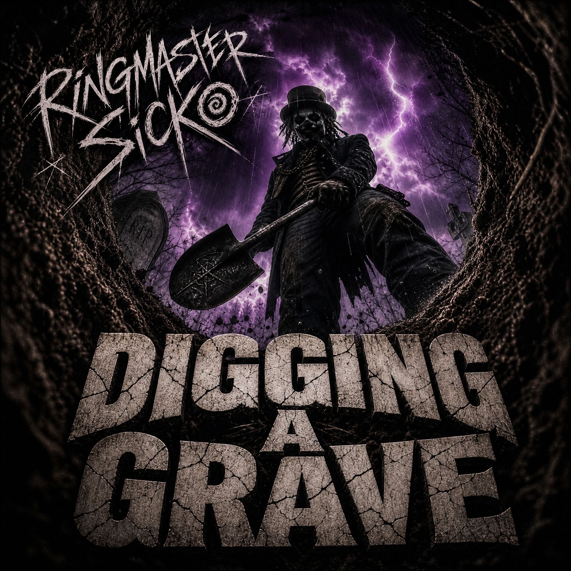 Digging A Grave artwork