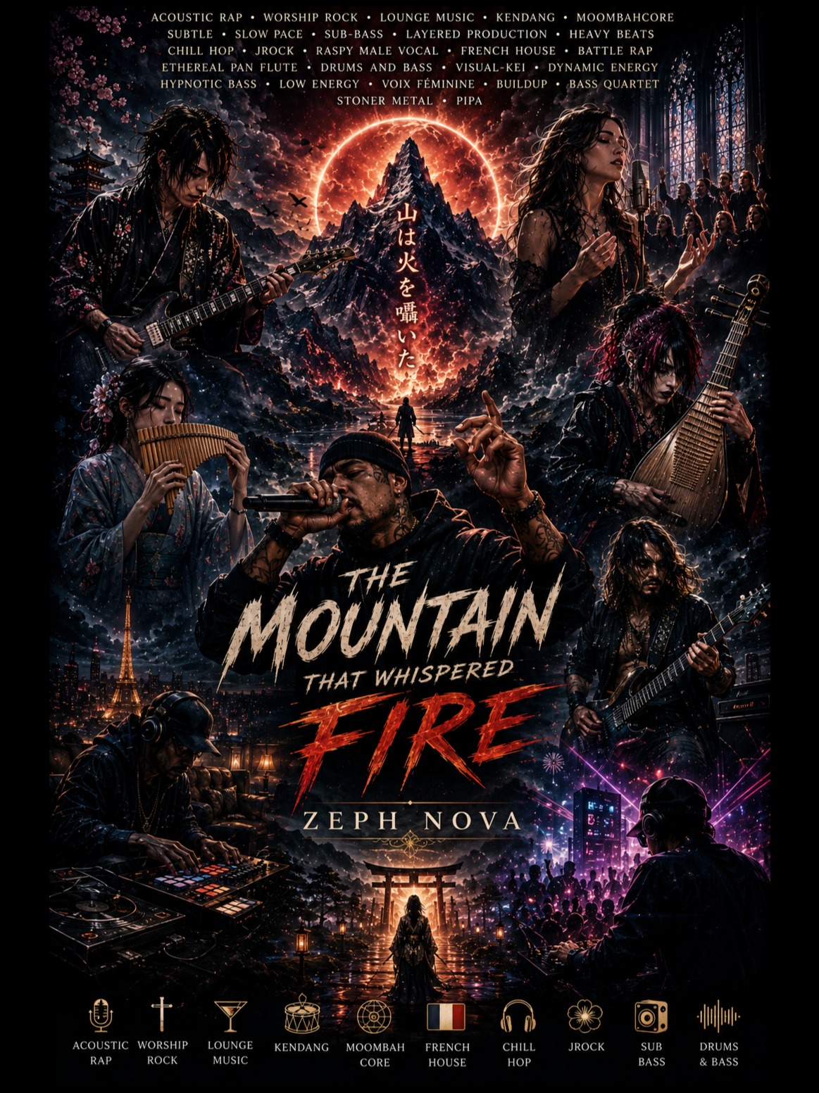 THE MOUNTAIN THAT WHISPERED FIRE artwork