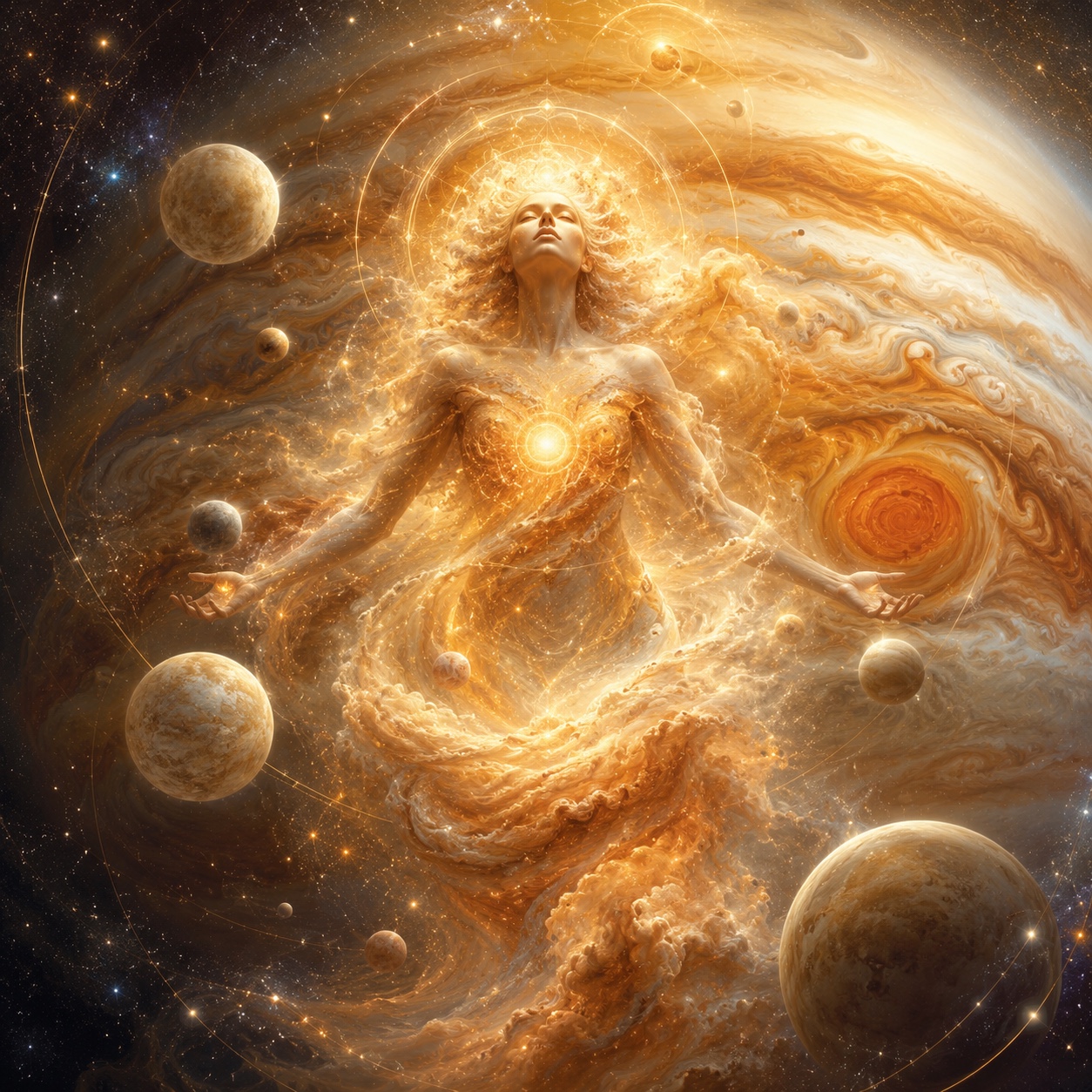 Born in Jupiter artwork