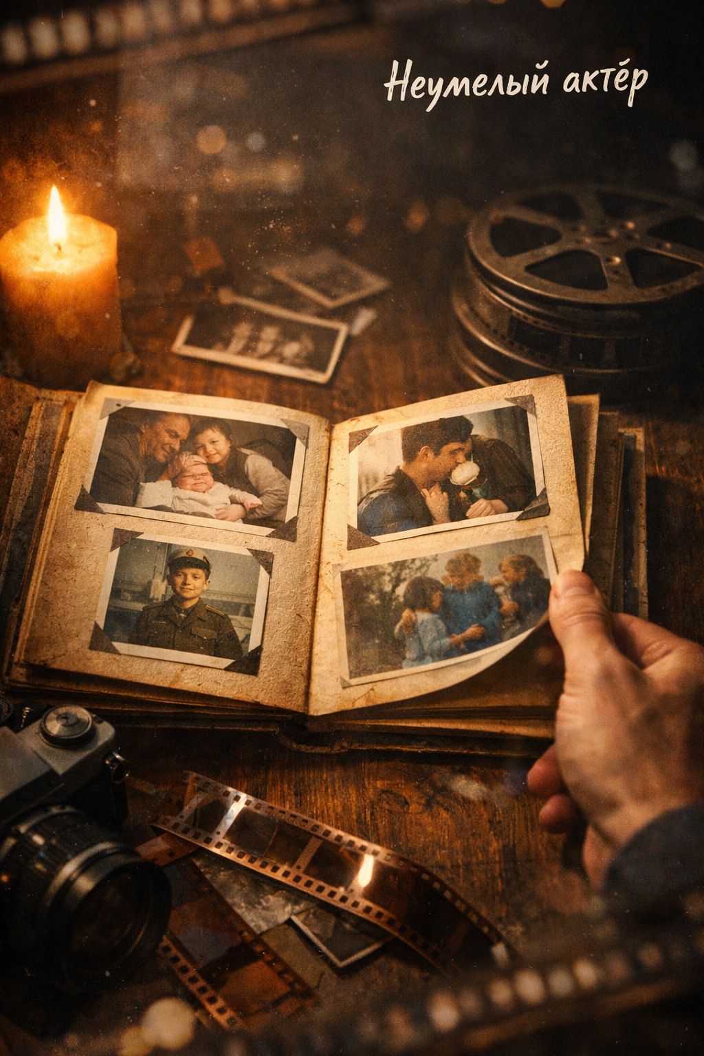 Неумелый актёр. artwork