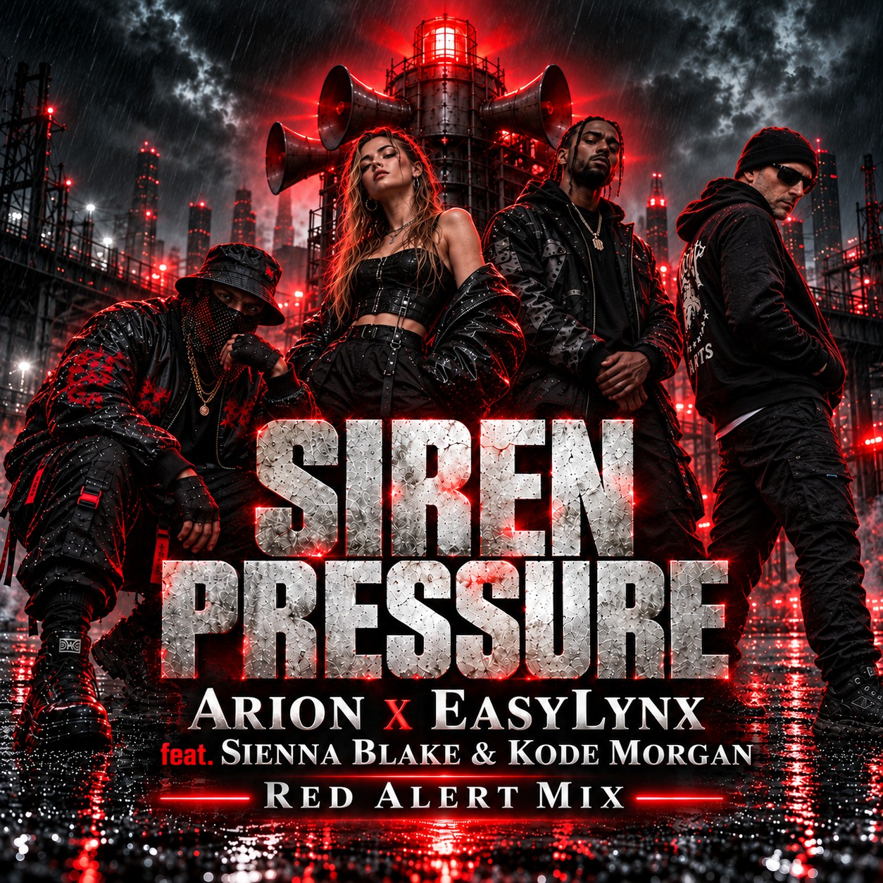 Siren Pressure - Arion x EasyLynx feat. Sienna Blake & Kode Morgan (Red Alert Mi artwork