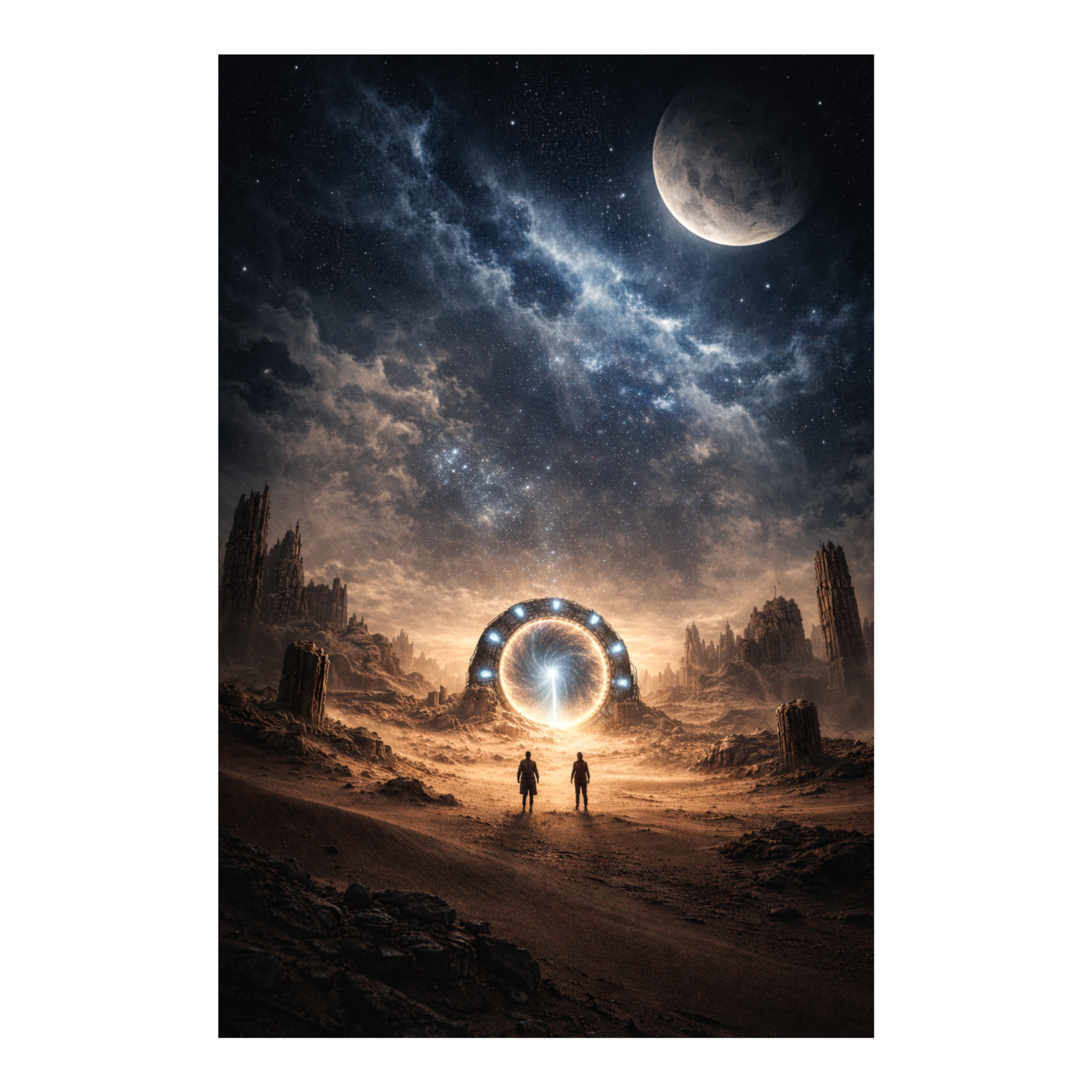 Stargate Overture (1994) Metal Remix artwork