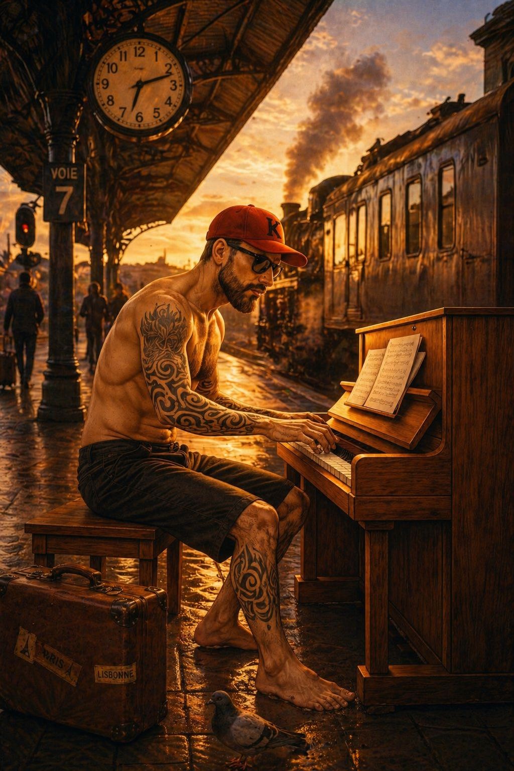 Ce train qui part artwork
