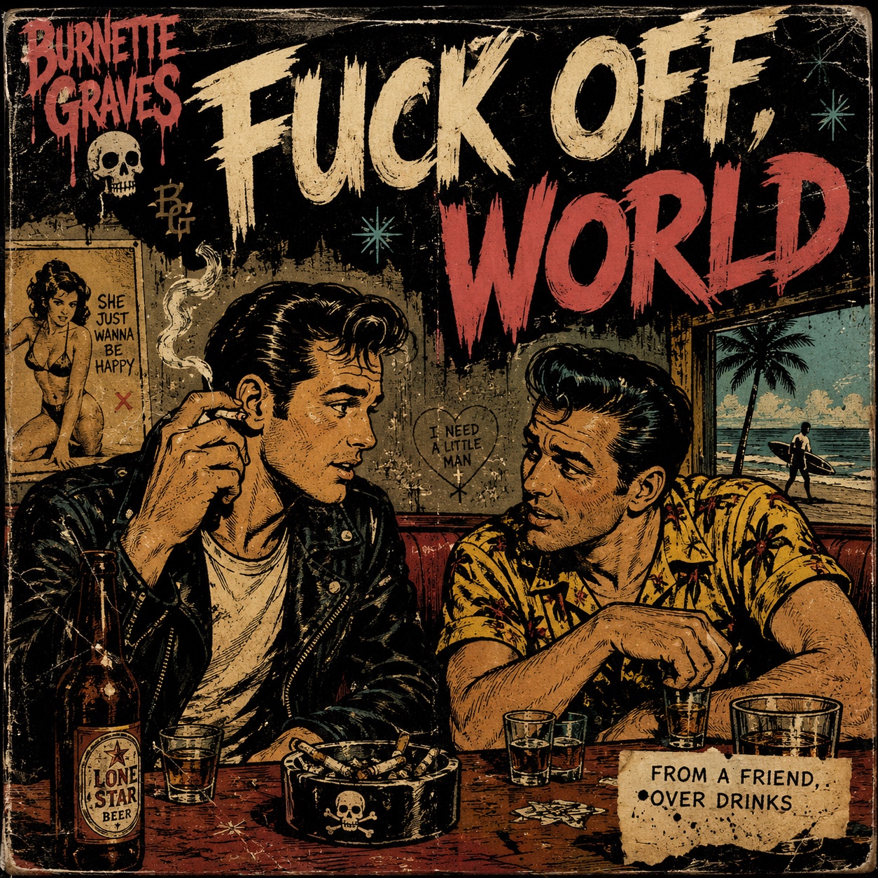 Fuck Off, World artwork