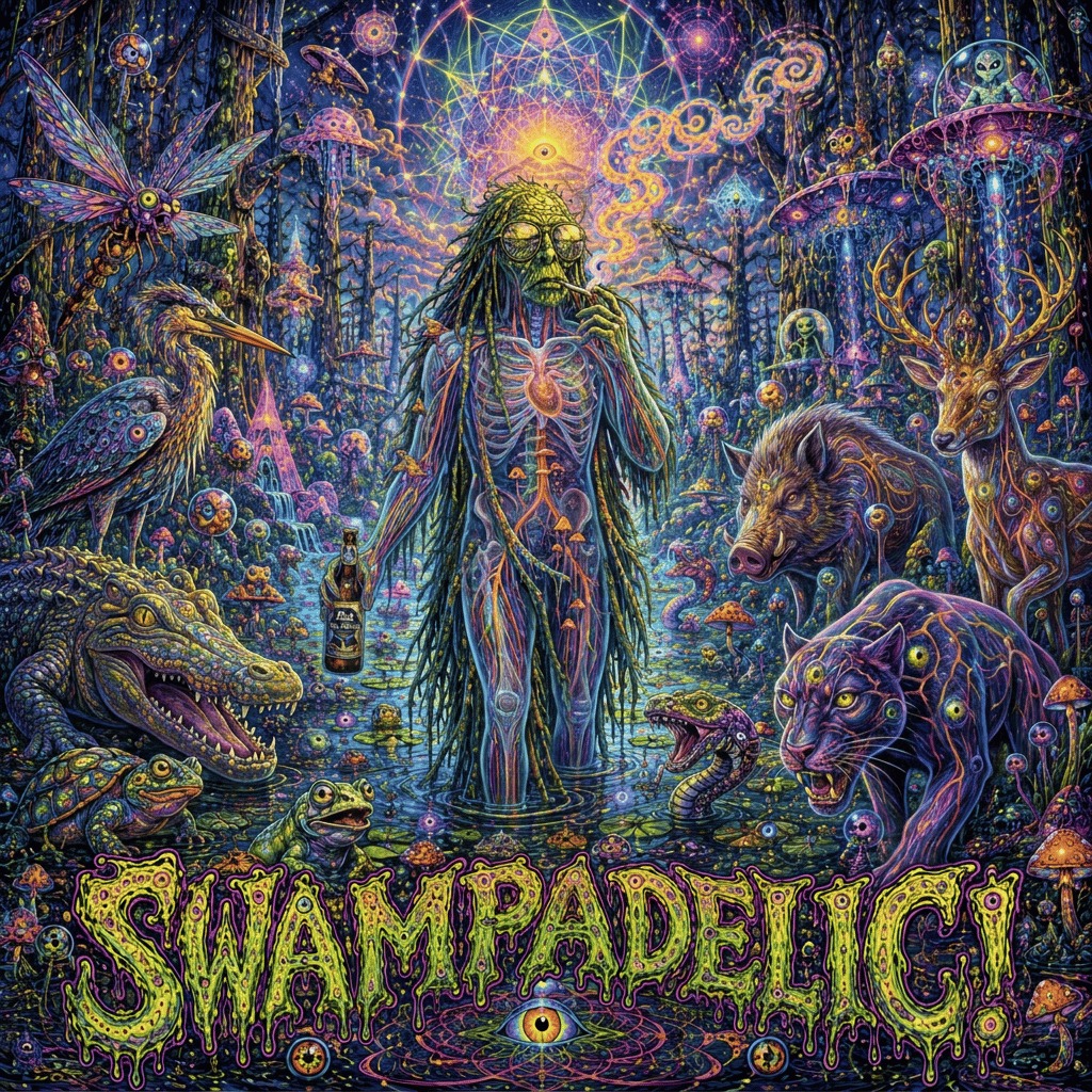 SWAMPADELIC! artwork