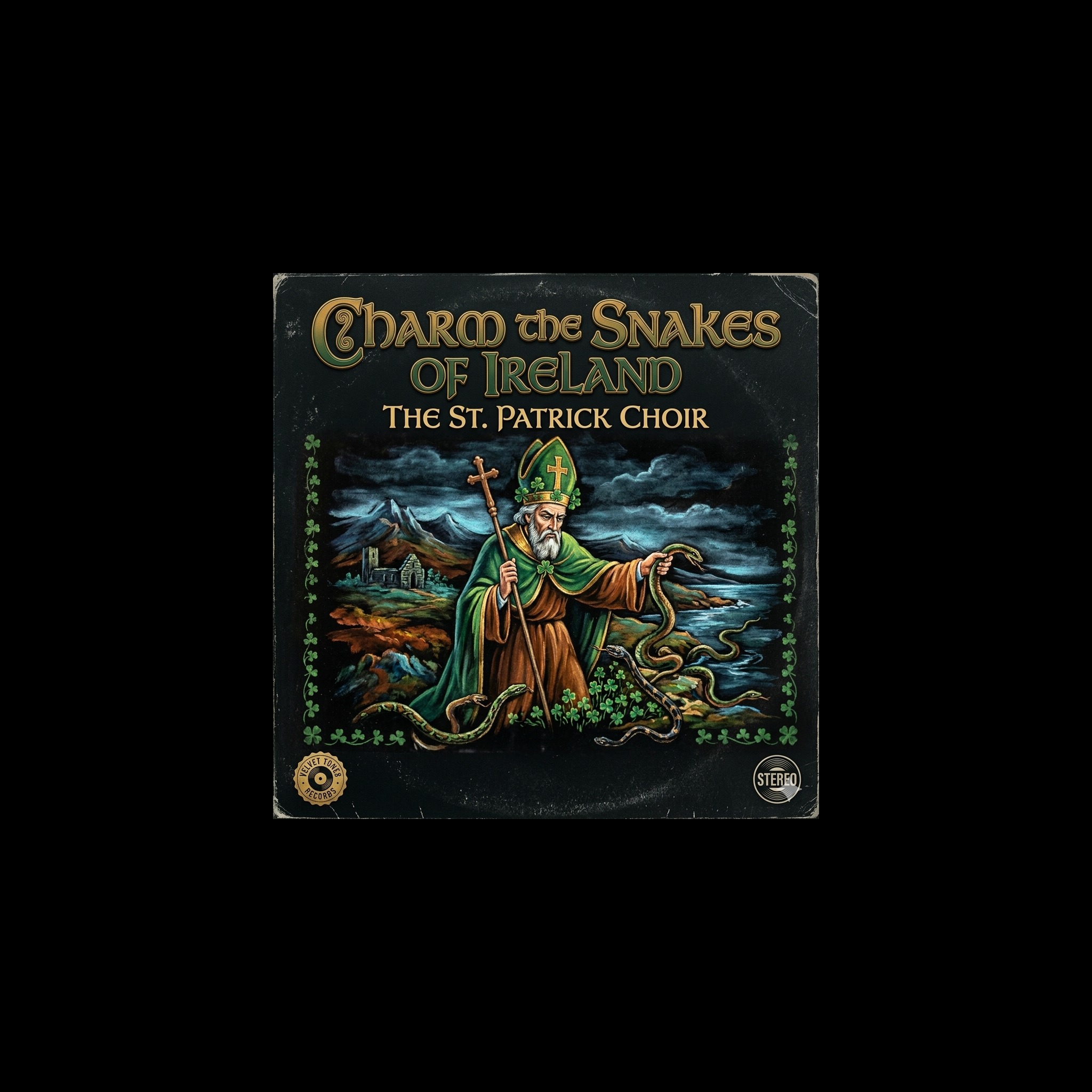 Charm the Snakes of Ireland artwork