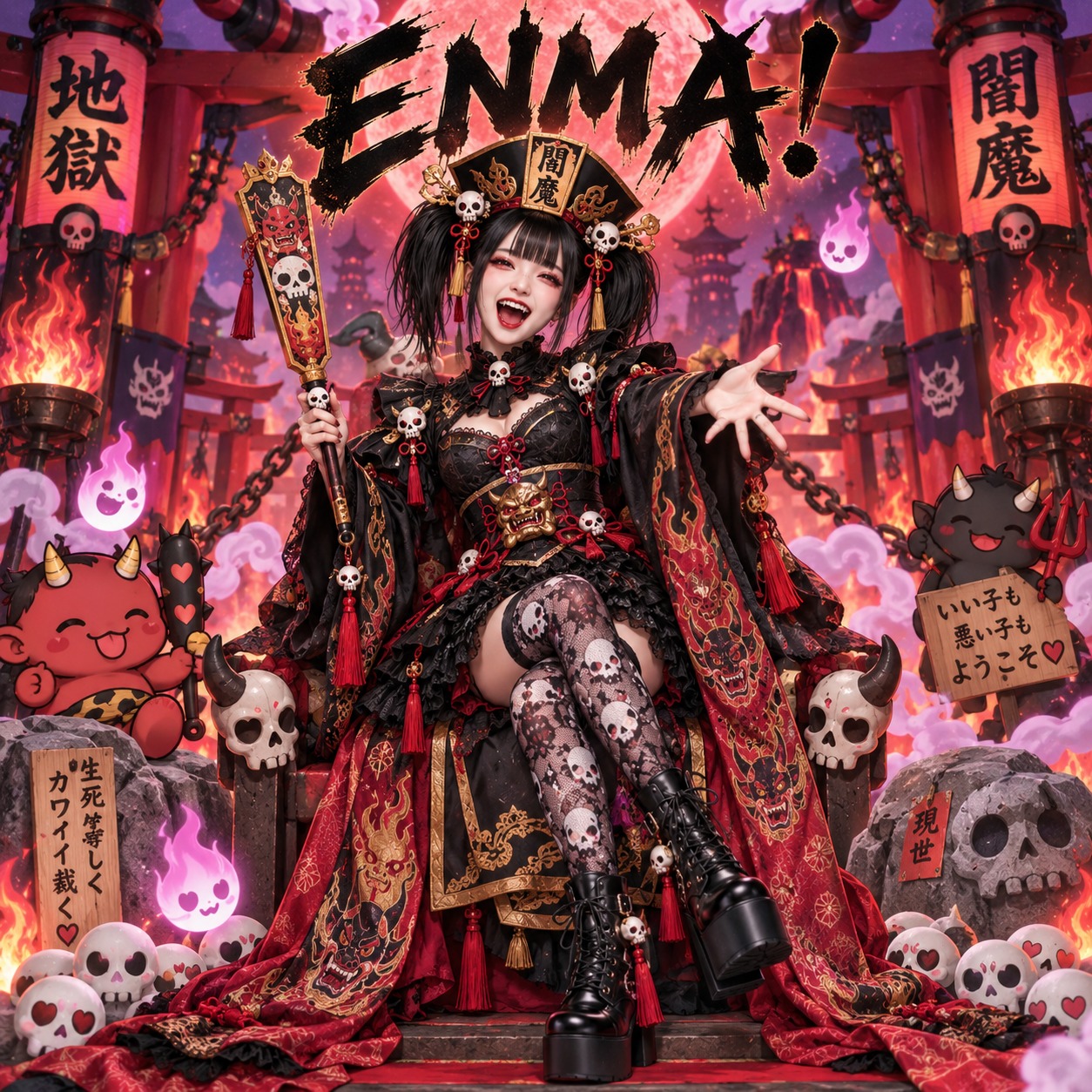ENMA！ artwork