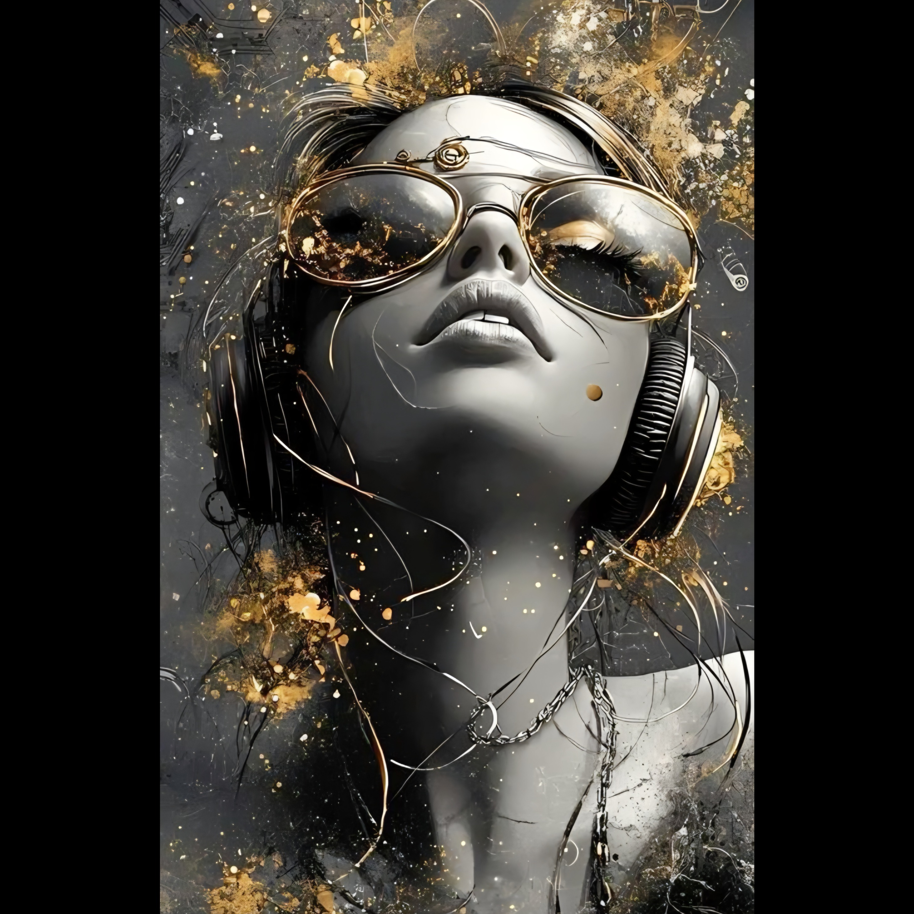 KEEP THE HEADSET ON artwork