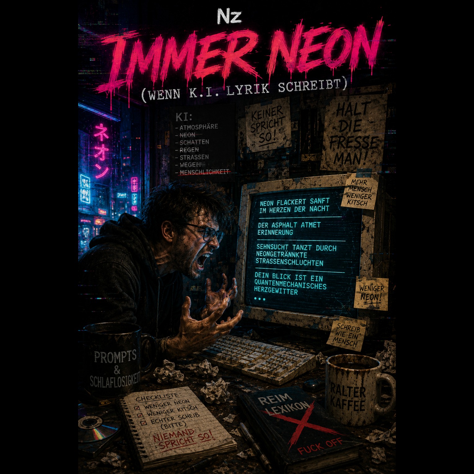 Nz - Immer Neon (wenn K.I. Lyrik schreibt) artwork