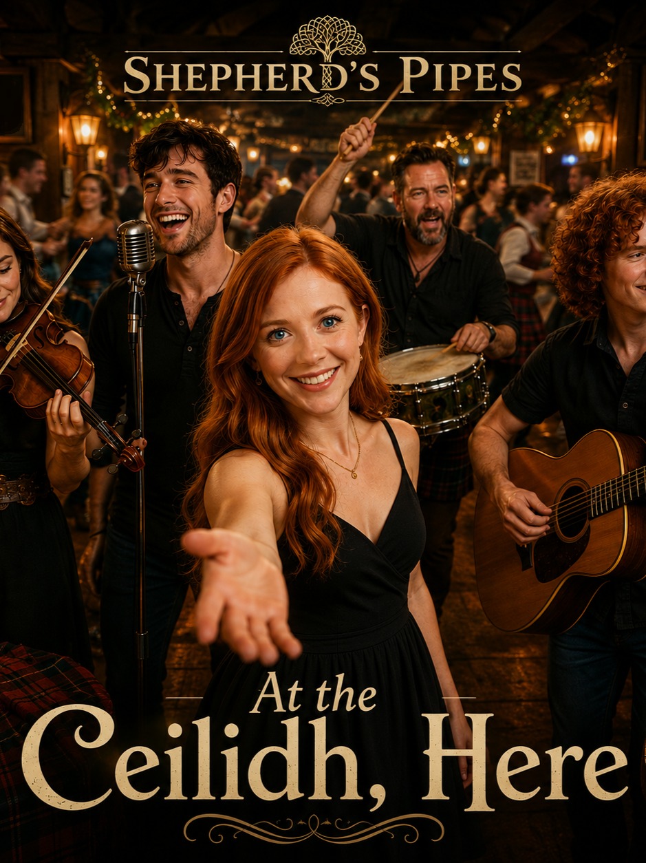 At the Ceilidh, Here artwork