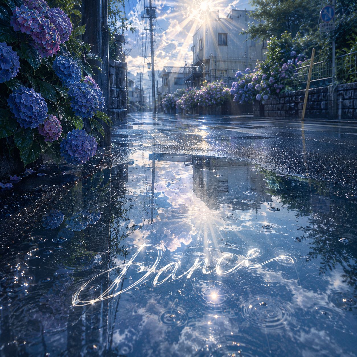 紫陽花Dance artwork
