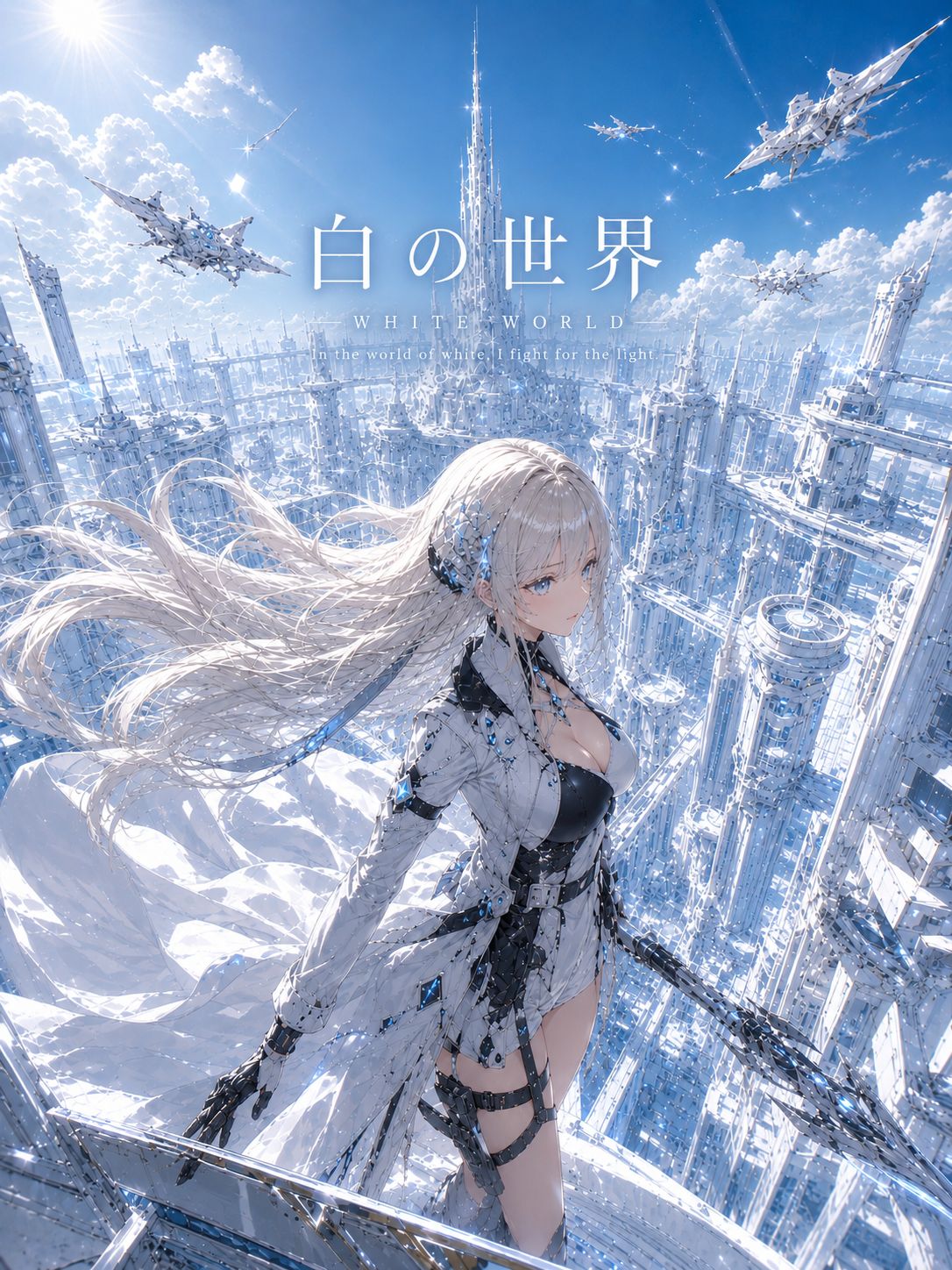 白の世界 artwork